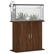 Aquariumstandaard 81x36x73 cm bewerkt hout bruin eikenkleur 3