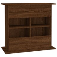 Aquariumstandaard 81x36x73 cm bewerkt hout bruin eikenkleur 8