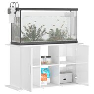 Aquariumstandaard 101x41x58 cm bewerkt hout hoogglans wit 4