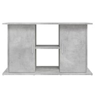 Aquariumstandaard 101x41x58 cm bewerkt hout betongrijs 5