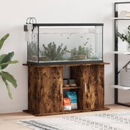 Aquariumstandaard 101x41x58 cm bewerkt hout gerookt eikenkleur 1