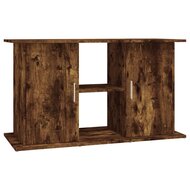 Aquariumstandaard 101x41x58 cm bewerkt hout gerookt eikenkleur 2