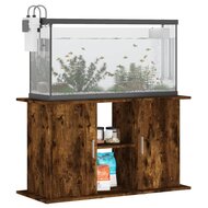 Aquariumstandaard 101x41x58 cm bewerkt hout gerookt eikenkleur 3