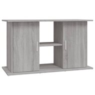 Aquariumstandaard 101x41x58 cm bewerkt hout grijs sonoma eiken 2