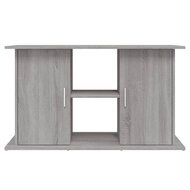 Aquariumstandaard 101x41x58 cm bewerkt hout grijs sonoma eiken 5