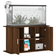 Aquariumstandaard 101x41x58 cm bewerkt hout bruin eikenkleur 3