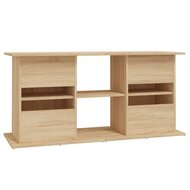 Aquariumstandaard 121x41x58 cm bewerkt hout sonoma eikenkleurig 8