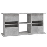 Aquariumstandaard 121x41x58 cm bewerkt hout betongrijs 8