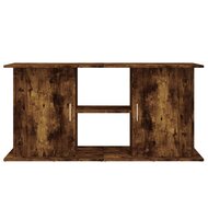 Aquariumstandaard 121x41x58 cm bewerkt hout gerookt eikenkleur 5