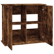 Aquariumstandaard 81x36x73 cm bewerkt hout gerookt eikenkleurig 6