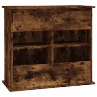 Aquariumstandaard 81x36x73 cm bewerkt hout gerookt eikenkleurig 8