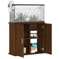 Aquariumstandaard 81x36x73 cm bewerkt hout bruin eikenkleur 3