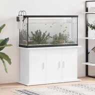 Aquariumstandaard 101x41x58 cm bewerkt hout wit 1