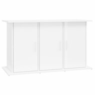 Aquariumstandaard 101x41x58 cm bewerkt hout hoogglans wit 2