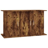 Aquariumstandaard 101x41x58 cm bewerkt hout gerookt eikenkleur 2