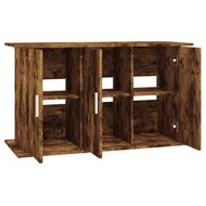 Aquariumstandaard 101x41x58 cm bewerkt hout gerookt eikenkleur 6