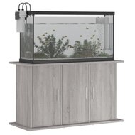 Aquariumstandaard 101x41x58 cm bewerkt hout grijs sonoma eiken 4