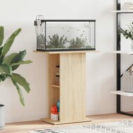 Aquariumstandaard 60,5x36x72,5 cm bewerkt hout sonoma eiken 1