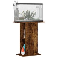 Aquariumstandaard 60,5x36x72,5 cm bewerkt hout gerookt eiken 3