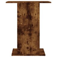 Aquariumstandaard 60,5x36x72,5 cm bewerkt hout gerookt eiken 4