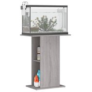 Aquariumstandaard 60,5x36x72,5 cm bewerkt hout grijs sonoma 3