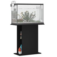 Aquariumstandaard 75x36x72,5 cm bewerkt hout zwart 3