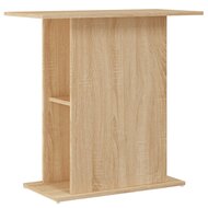 Aquariumstandaard 75x36x72,5 cm bewerkt hout sonoma eiken 2