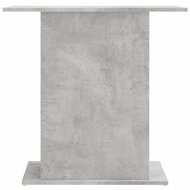 Aquariumstandaard 75x36x72,5 cm bewerkt hout betongrijs 4