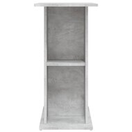 Aquariumstandaard 75x36x72,5 cm bewerkt hout betongrijs 5