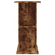 Aquariumstandaard 75x36x72,5 cm bewerkt hout gerookt eiken 5