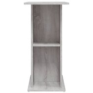 Aquariumstandaard 75x36x72,5 cm bewerkt hout grijs sonoma 5