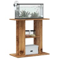 Aquariumstandaard 60x30x60 cm bewerkt hout oud houtkleurig 3