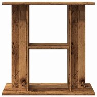 Aquariumstandaard 60x30x60 cm bewerkt hout oud houtkleurig 4