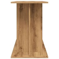 Aquariumstandaard 100x40x60 cm bewerkt hout artisanaal eiken 5