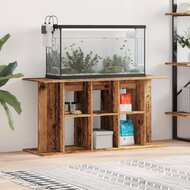 Aquariumstandaard 120x40x60 cm bewerkt hout oud houtkleurig 1