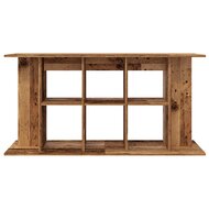 Aquariumstandaard 120x40x60 cm bewerkt hout oud houtkleurig 4