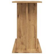 Aquariumstandaard 120x40x60 cm bewerkt hout artisanaal eiken 5