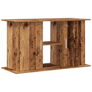 Aquariumstandaard 101x41x58 cm bewerkt hout oud houtkleurig 2