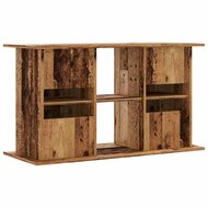 Aquariumstandaard 101x41x58 cm bewerkt hout oud houtkleurig 6