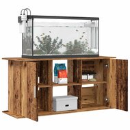 Aquariumstandaard 121x41x58 cm bewerkt hout oud houtkleurig 3