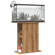 Aquariumstandaard 36x75x72,5 cm bewerkt hout artisanaal eiken 3