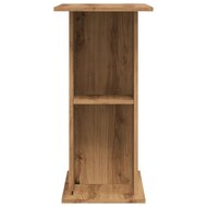 Aquariumstandaard 36x75x72,5 cm bewerkt hout artisanaal eiken 5