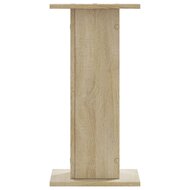 Speakerstandaards 2 st 30x30x60 cm bewerkt hout sonoma eiken 5