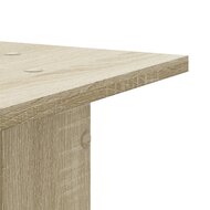 Speakerstandaards 2 st 30x30x80 cm bewerkt hout sonoma eiken 7