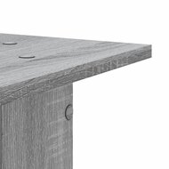 Speakerstandaards 2 st 30x30x80 cm bewerkt hout grijs sonoma 7