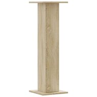 Speakerstandaards 2 st 30x30x95 cm bewerkt hout sonoma eiken 6