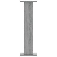 Speakerstandaards 2 st 30x30x95 cm bewerkt hout grijs sonoma 5