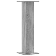 Speakerstandaards 2 st 30x30x95 cm bewerkt hout grijs sonoma 6