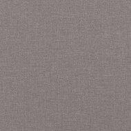 Slaapbank vloermodel 2-in-1 112x174x55 cm stof taupe 9