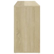 Schoenenbank 103x30x54,5 cm bewerkt hout sonoma eikenkleurig 6